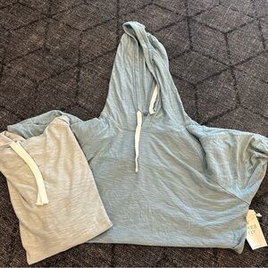 Free Fly Apparel Light Blue Hoodie Set